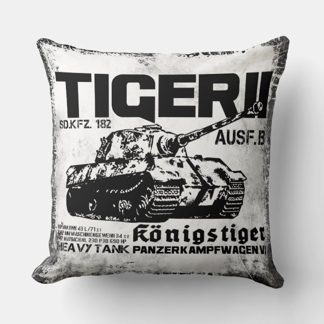 Cojín decorativo Tigre II (Anverso)