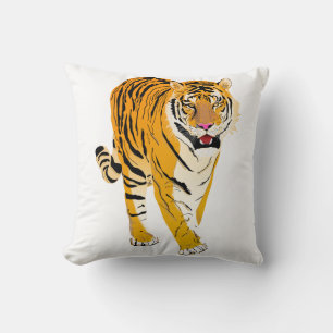 Cojín Decorativo Tigre ilustrado