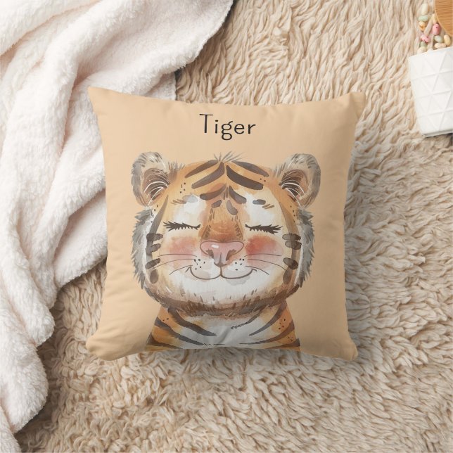 Cojín Decorativo Tigre Naranja (Manta)