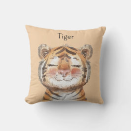 Cojín Decorativo Tigre Naranja