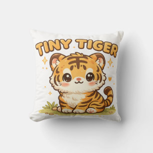 Cojín Decorativo Tigre Pequeño Kawaii Bebé Tigre Lindo Animal de Di