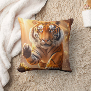 Cojín Decorativo Tigre - Tigre dorado