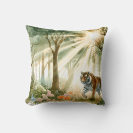 Cojín Decorativo Tigres de los bosques densos