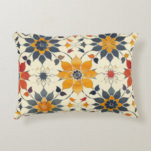 Cojín Decorativo Tile floral otoñal