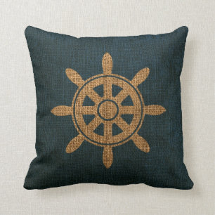 Cojín Decorativo Timón náutico del barco