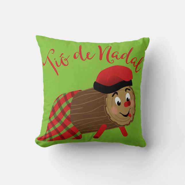 Cojín Decorativo Tio De Nadal (Anverso)