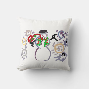 Cojín Decorativo Tipo de muñeco de nieve