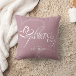Cojín Decorativo Tipografía chic minimalista moderna de Galentines