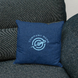 Cojín Decorativo Tipografía de personalizado de textura de tela de 