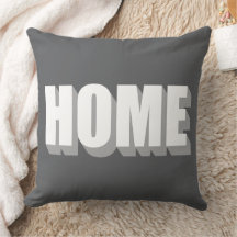 Tipografía del hogar minimalista blanco moderno y