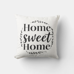 Cojín Decorativo Tipografía Minimalista casera dulce