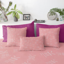 Tipografía Moderna en Negrita Piensa en Rosa