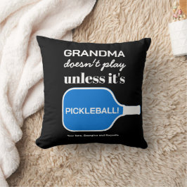 Cojín Decorativo Tipografía personalizado Graciosa Jugadora De Pick