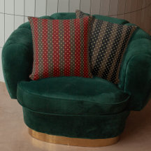 Tiras de color de oro geométrico de lujo Polkadot