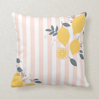 Cojín Decorativo Tiras rosas Lemons