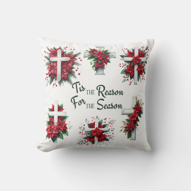 Cojín Decorativo Tis The Reason For The Season (Anverso)