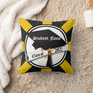 Cojín Decorativo Título de graduación Clase de 2027 Graduación