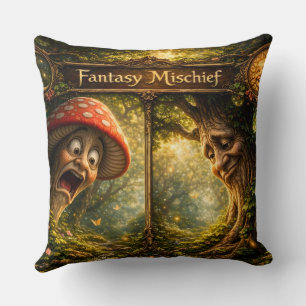 Cojín Decorativo Título fantasía travesuras encantadas