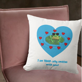 Cojín Decorativo Toad-ally smitten with you