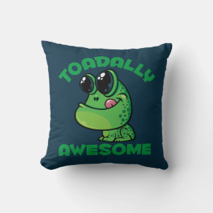Cojín Decorativo Toad Personalizado feliz y asombroso