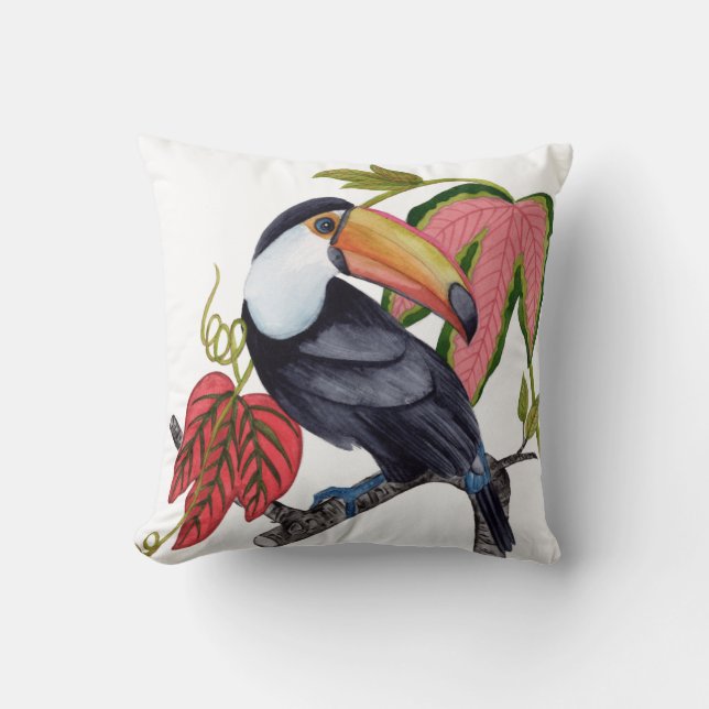 Cojín Decorativo Toco Toucan (Anverso)