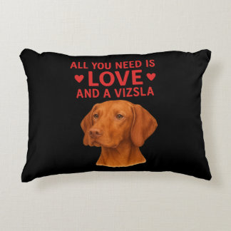 Cojín Decorativo Todo lo que necesitas es amor y una Vizsla - Almoh