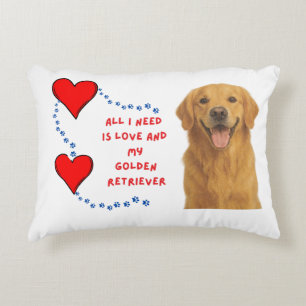 Cojín Decorativo 🐶 💕 🐾 Todo Lo Que Necesito Es Amor Y Mi Lector 