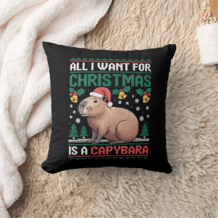 Cojín Decorativo Todo lo que quiero para Navidad es un regalo de an