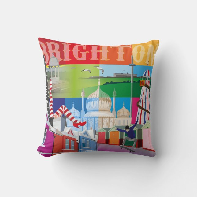 Cojín Decorativo Todo sobre Brighton Cushion (Anverso)
