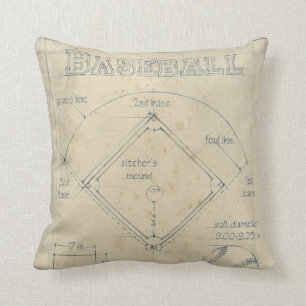 Cojín Decorativo Todo sobre el juego - Béisbol