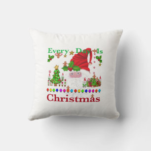 Cojín Decorativo Todos los Días Es Navidad