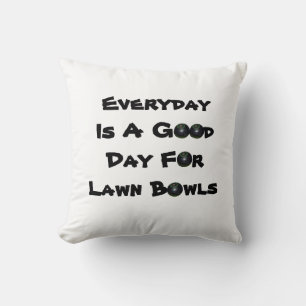 Cojín Decorativo Todos Los Días Es Un Buen Día Para Las Bolas De Cé