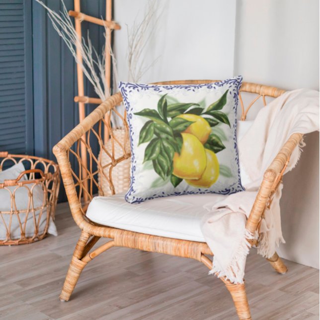 Cojín Decorativo Toile Lemons (Subido por el creador)
