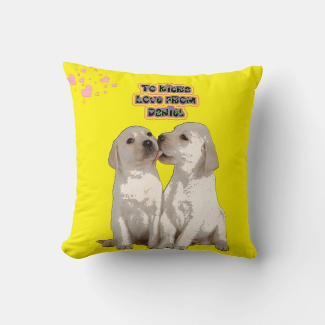 Cojín Decorativo ToKieraLoveDaniel (Anverso)