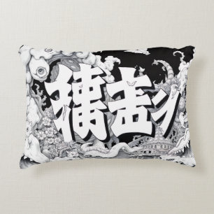 Cojín Decorativo Tokio Blanco y Negro