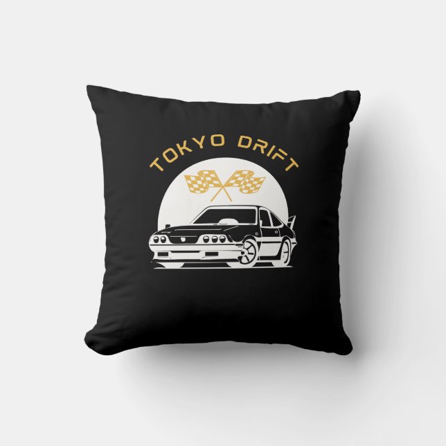 Cojín Decorativo Tokyo Drift (Anverso)