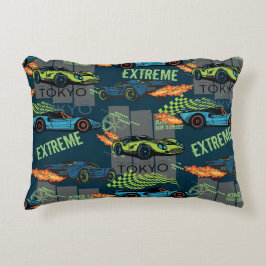 Cojín Decorativo Tokyo Street Racing Pattern