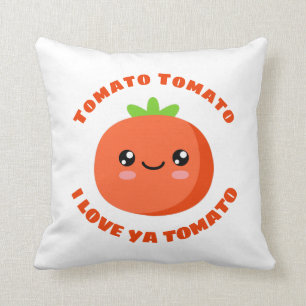 Cojín Decorativo Tomate tomate te amo tomate