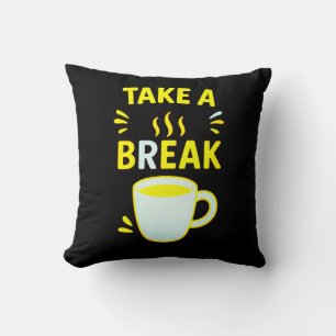 Cojín Decorativo Tómate un Descanso – Decoración Acogedora