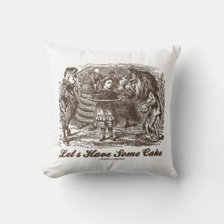 Cojín Decorativo Tomemos un poco de tarta Alice Unicorn León Maravi