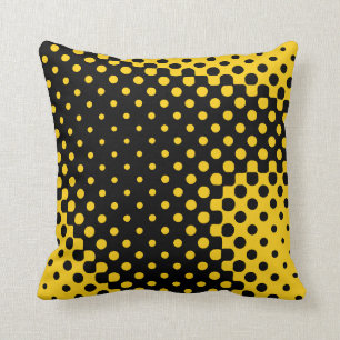 Cojín Decorativo Tono medio amarillo