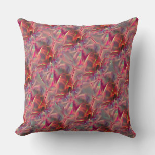 Cojín Decorativo Tono raras de satín, melocotón o coral vivo