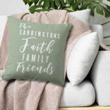 Tonos de Tierra Personalizados Sabiduría Fe Famili