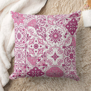 Cojín Decorativo tonos mediterráneos/ azulejos