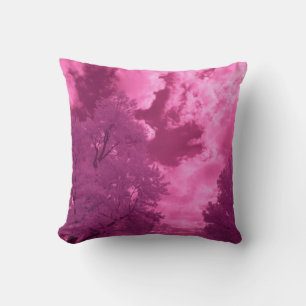 Cojín Decorativo Tonos rosados Nube infrarroja