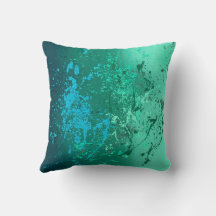 Torbellino de menta Arte de salpicaduras abstracta