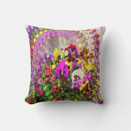 Cojín Decorativo Torbellino de Pansies...