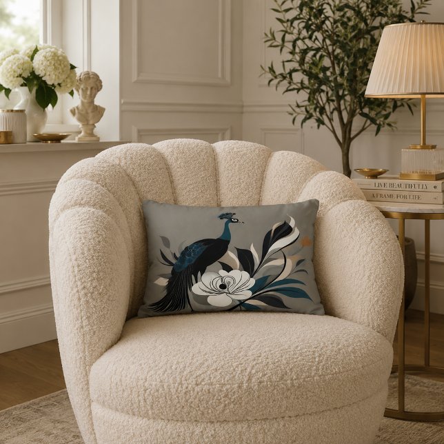 Cojín Decorativo Torbellino Esmeralda (Emerald Whirlwind Accent Pillow
)