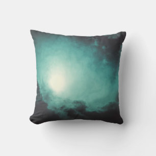Cojín Decorativo Tormenta de viento nublada en el cielo textil