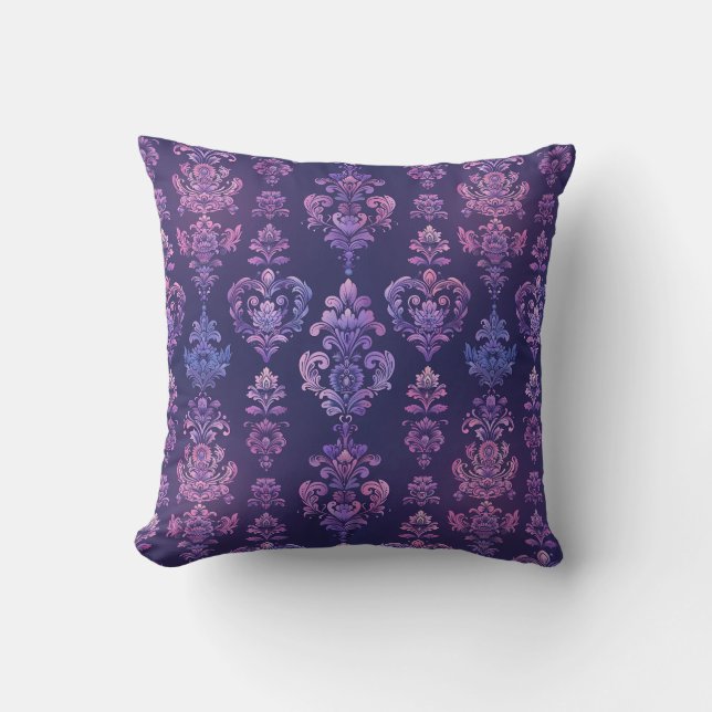 Cojín Decorativo Torneado Encantado Damask Princescore (Anverso)